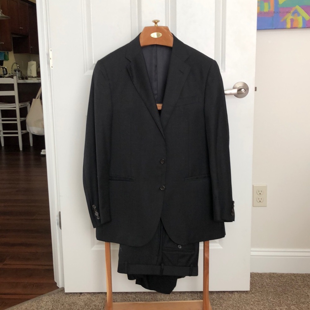 Polo by Ralph Lauren Italian wool suit.